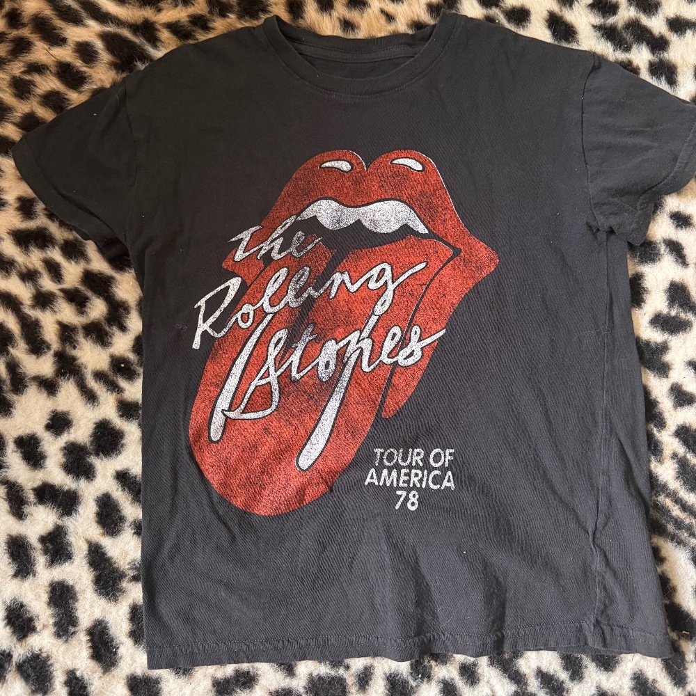 Vintage Rolling Stones 78’ tour tshirt